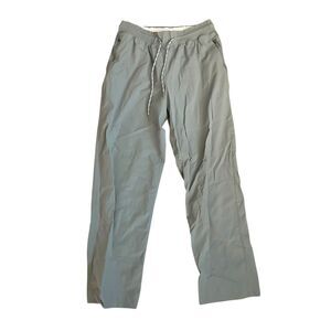 Athleta Green Nylon Stretchy Drawstring Joggers with Pockets Size 2‎ Tall